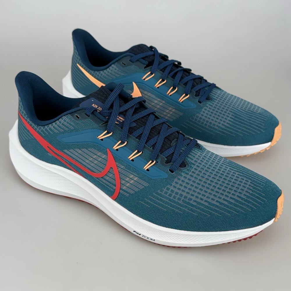 Nike Air Zoom Pegasus 39 Size 11 US Sneakers Spruce Crimson Running DH4071-302
